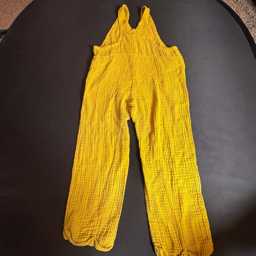 Out From Under Rhea Button-Front Jumpsuit - Picture 8 of 8